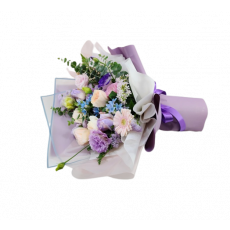 보라색하트